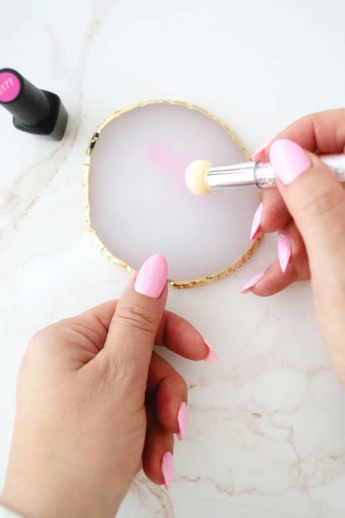 creating ombre gel nails