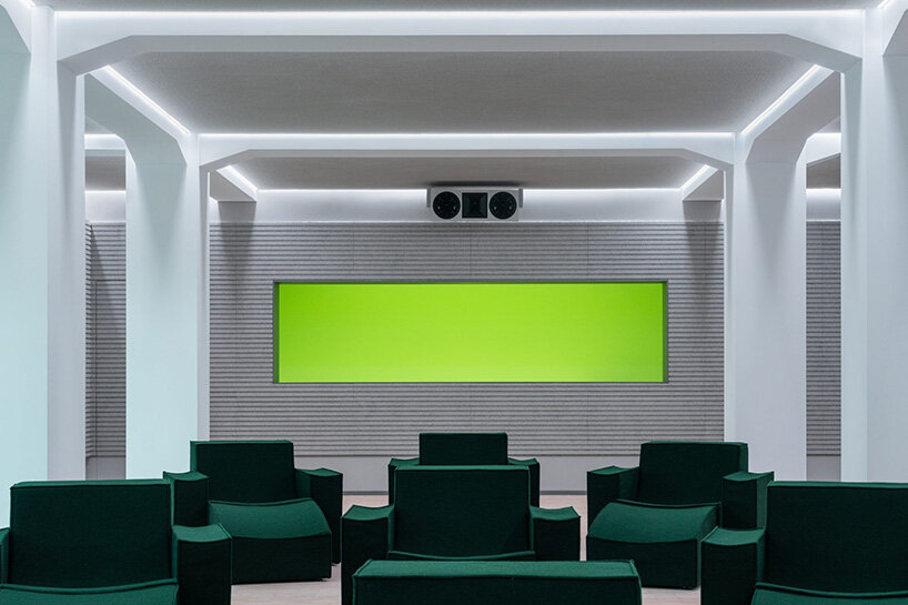 triennale milano opens 'voce', a sound-first space with bespoke furniture by philippe malouin