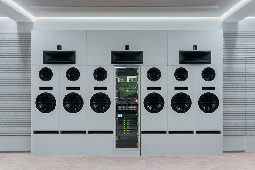 triennale milano opens 'voce', a sound-first space with bespoke furniture by philippe malouin
