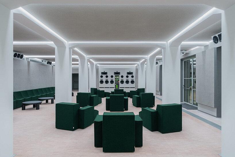 triennale milano opens 'voce', a sound-first space with bespoke furniture by philippe malouin