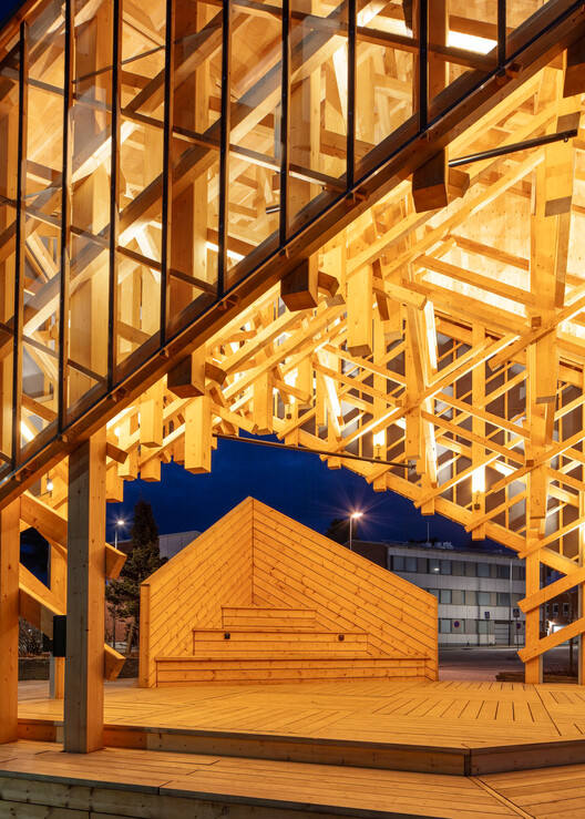 “KIDE” Outdoor Stage / Aalto University Wood Program - Image 16 of 27