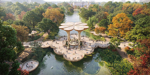 Heatherwick Studio with Halima Cassell, MRG Studio, Webb Yates and Arup. Image courtesy Malcolm Reading Consultants