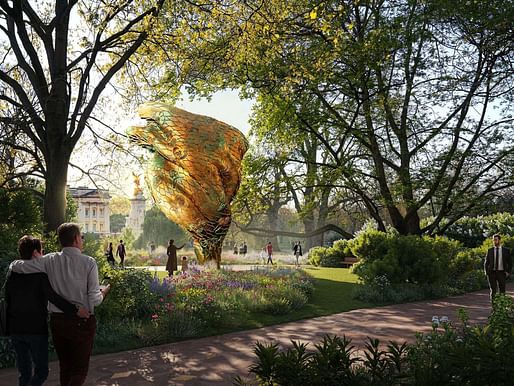 Foster + Partners with Yinka Shonibare and Michel Desvigne Paysagiste. Image courtesy Malcolm Reading Consultants