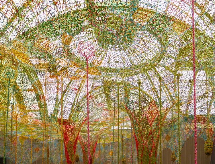 Ernesto Neto’s Textile Art Installation at Paris’ Grand Palais Captured by Paul Clemence - Image 2 of 66