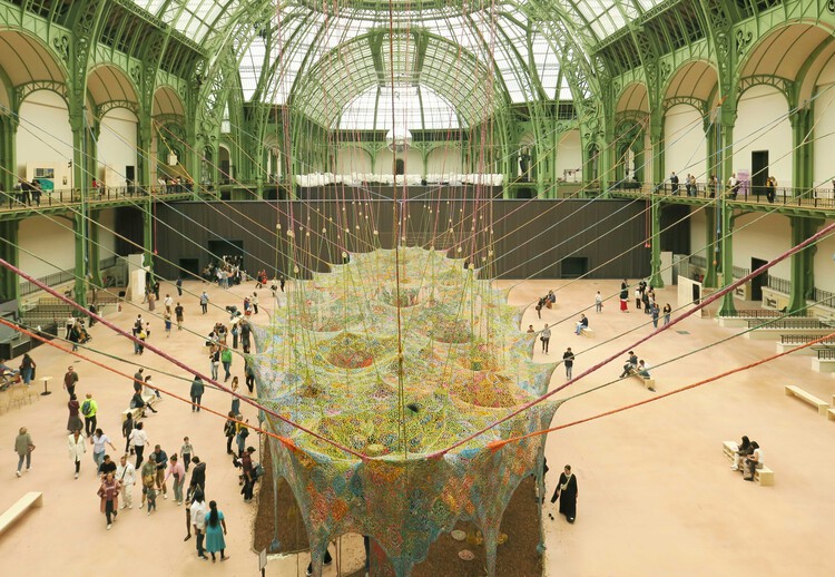 Ernesto Neto’s Textile Art Installation at Paris’ Grand Palais Captured by Paul Clemence - More Images