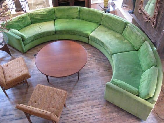 Round Sectional Sofa