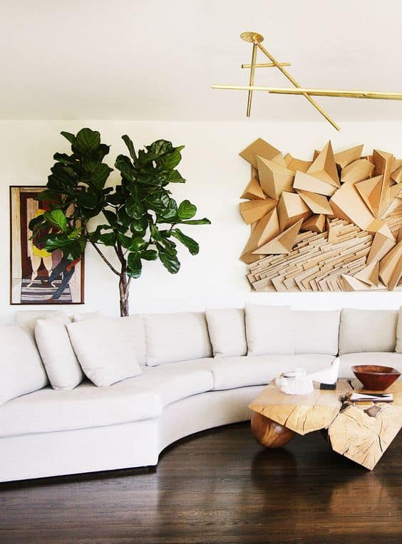 Minimalist Curved Sectional 