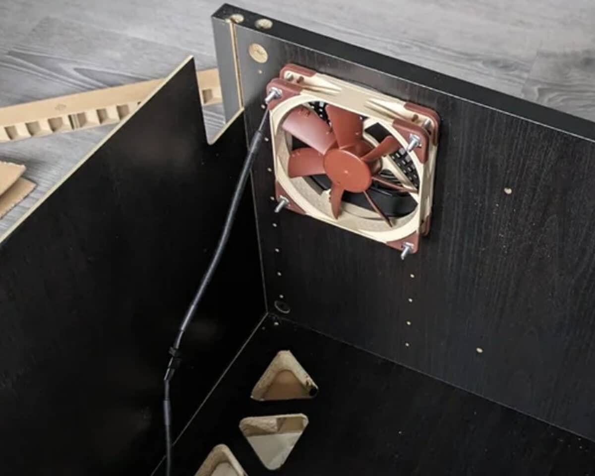 ventilation fans added to the BESTA unit