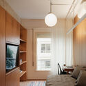 Cinderela Building Apartment / QWE Studio - Interior Photography, Bedroom, Wood, Lighting, Bed