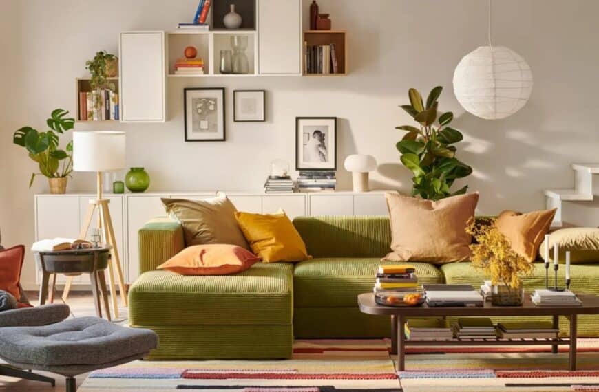 Mid century modern style IKEA finds