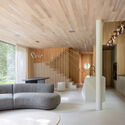 Residence Demänovská / Pokorny architekti - Interior Photography, Living Room, Wood, Lighting, Chair