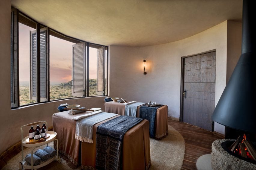 Suyian Lodge safari resort by Michaelis Boyd, Nicholas Plewman Architects and Fox Browne Creative
