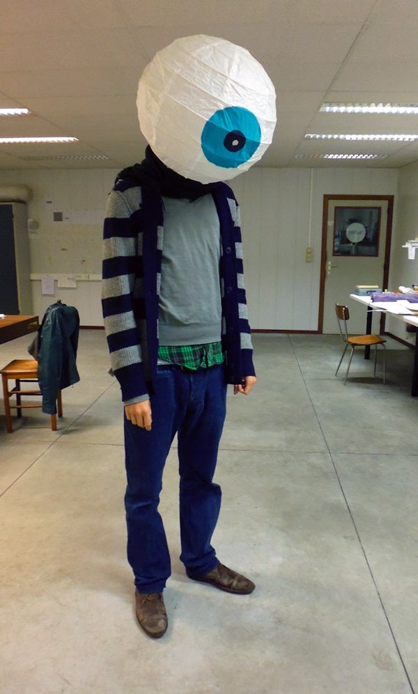Giant Eyeball costume