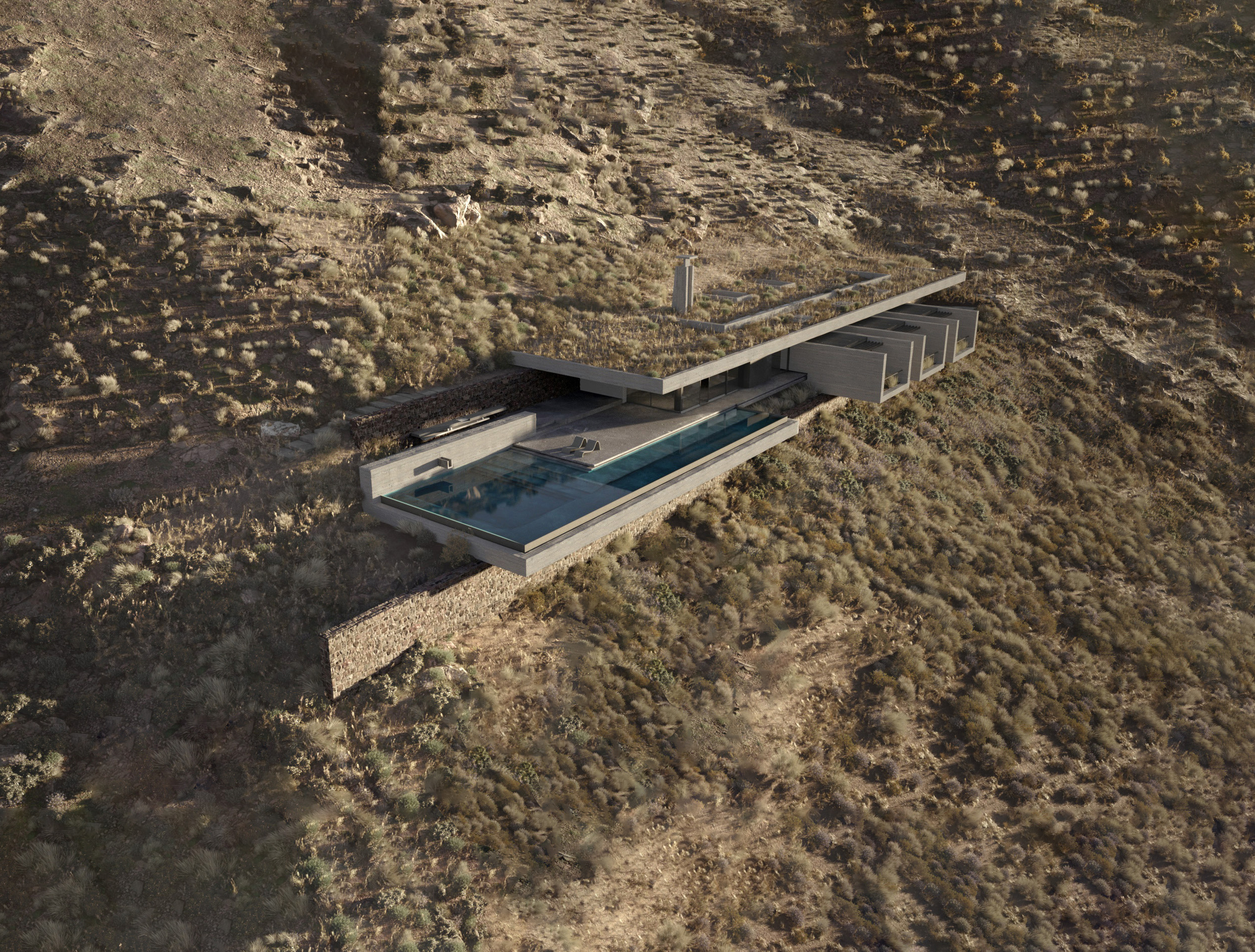 the cliffhanger - Aristides dallas - architizer