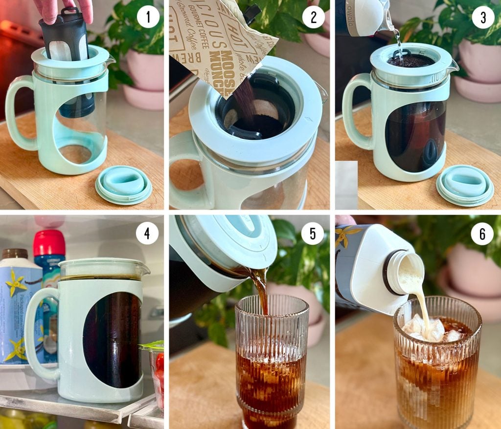 6 Step Instructions To Make Cold Brew Coffee At Home