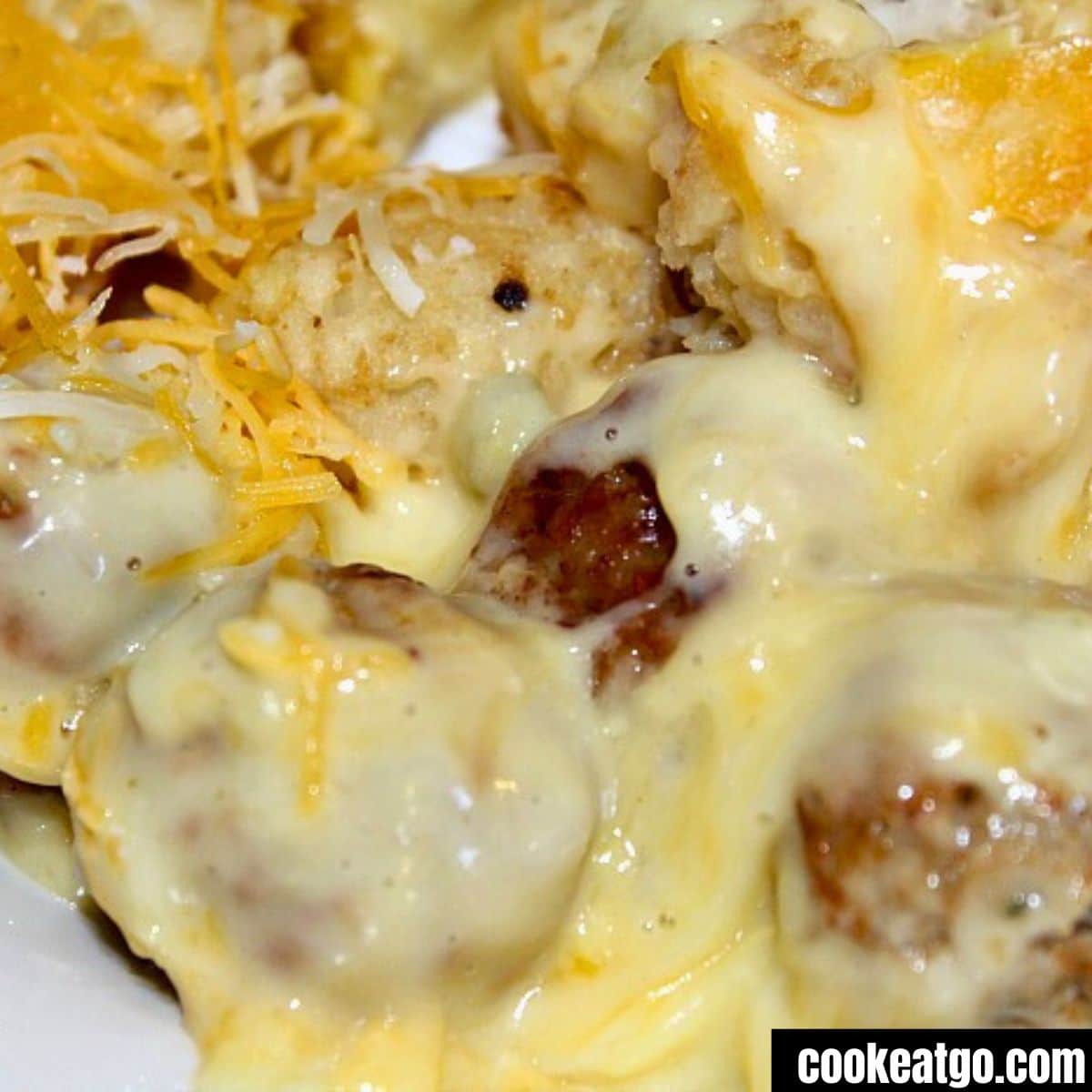 meatball tater tot casserole recipe