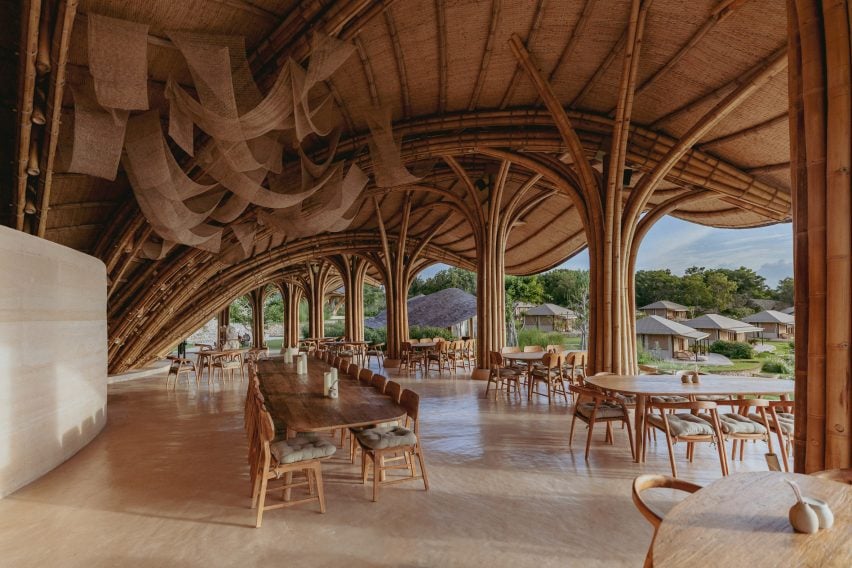 Intaaya Retreat restaurant by Pablo Luna Studio