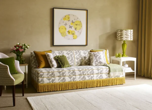 yellow and beige combo