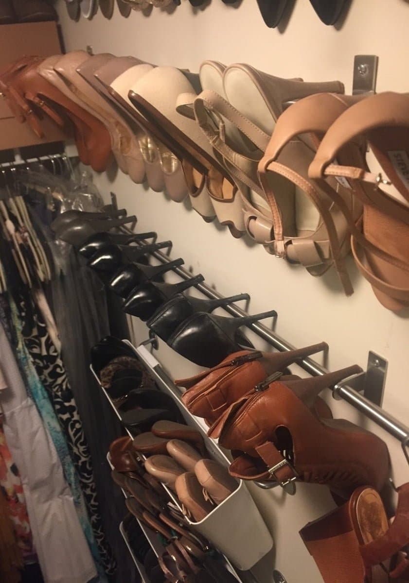 5_kitchen-shoe-racks - IKEA Hackers Shoe Storage Ideas