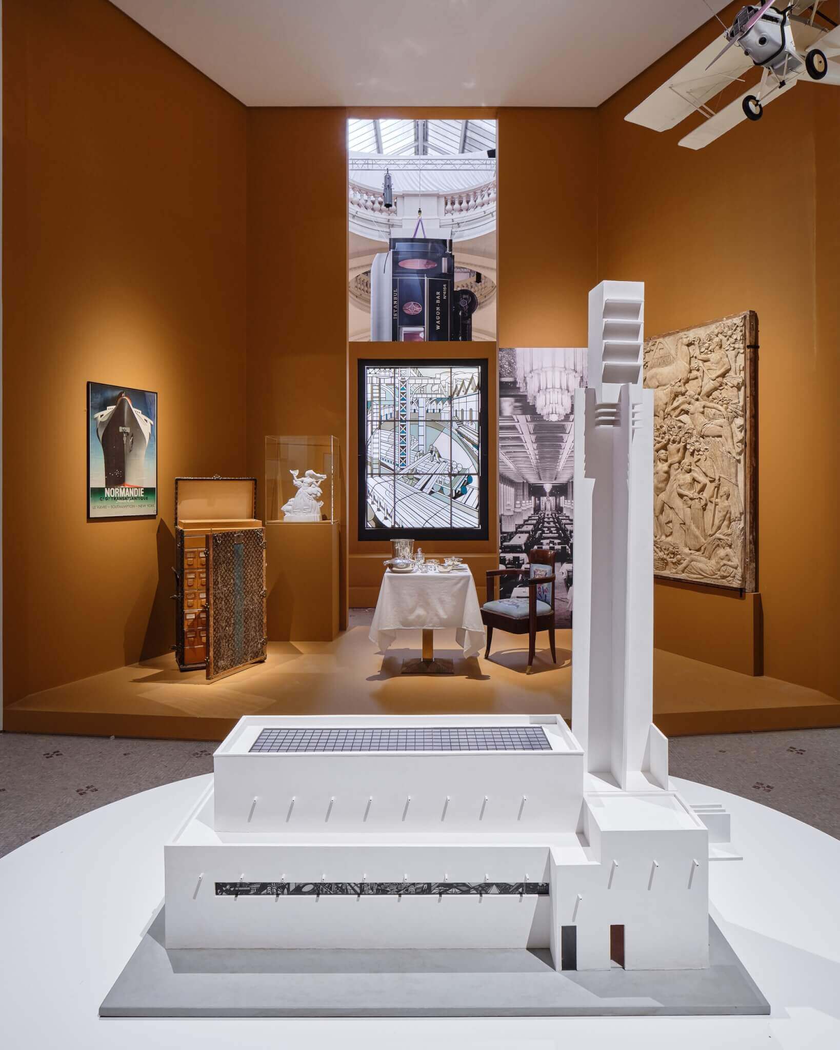 Exhibition view of 100 Years of Art Deco at the Musée des Arts Décoratifs