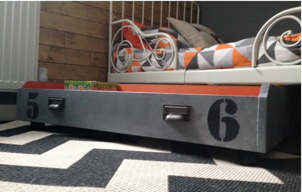 diy-under-bed-toy-box - IKEA Hackers Rolling Under-Bed Toy Storage