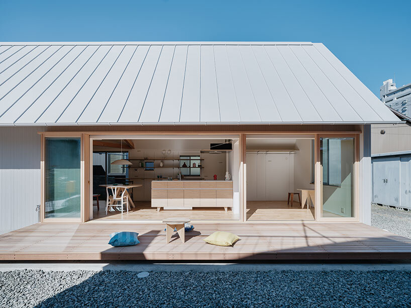 ever-changing light shapes 'kaleidoscope' family home in japan by fumi aso architect