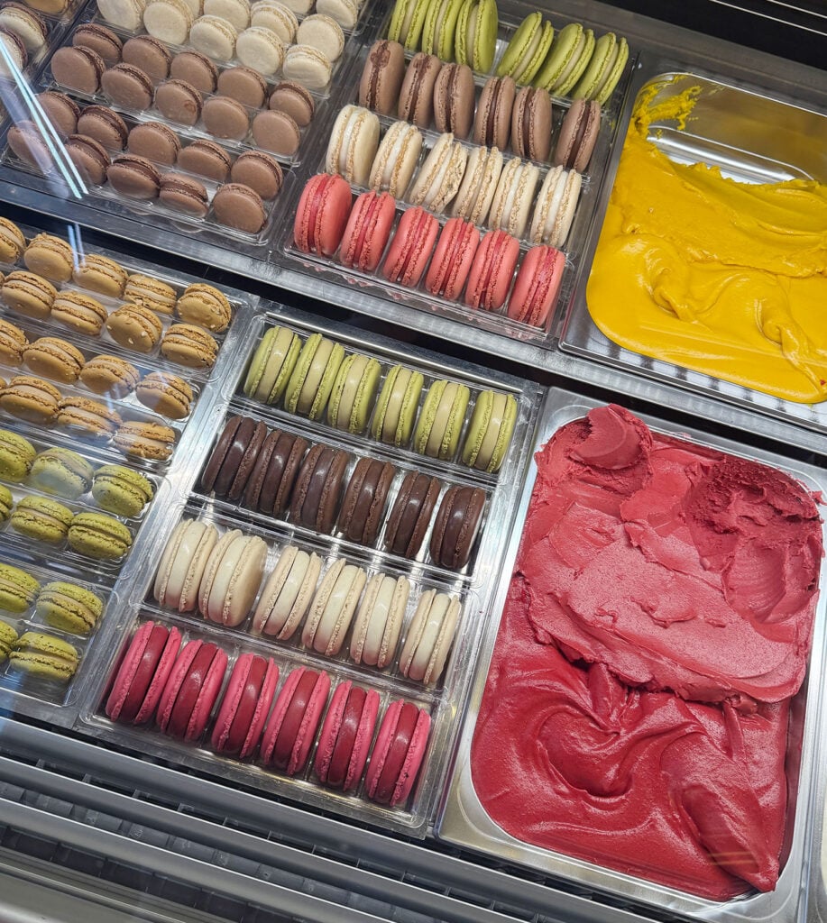 Gelato Desserts In Florence Italy