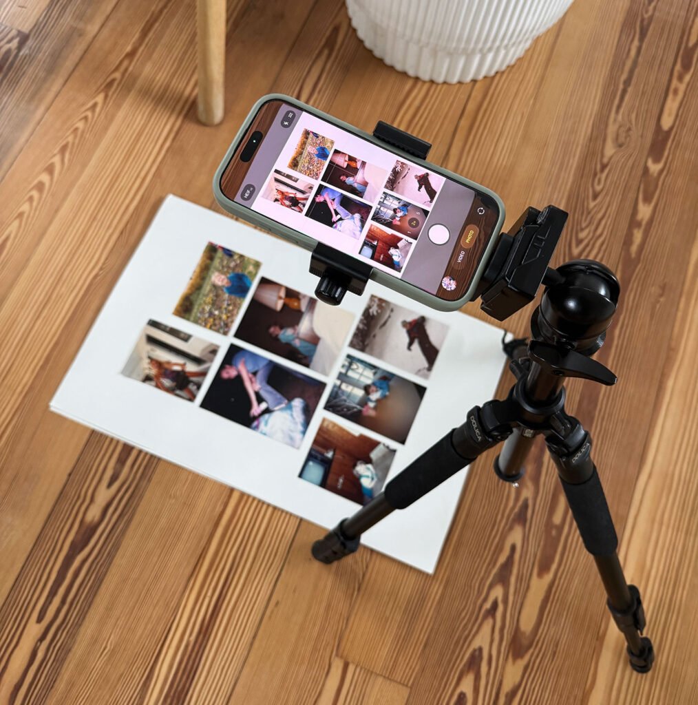 Using iPhone Camera To Digitize Old Photos